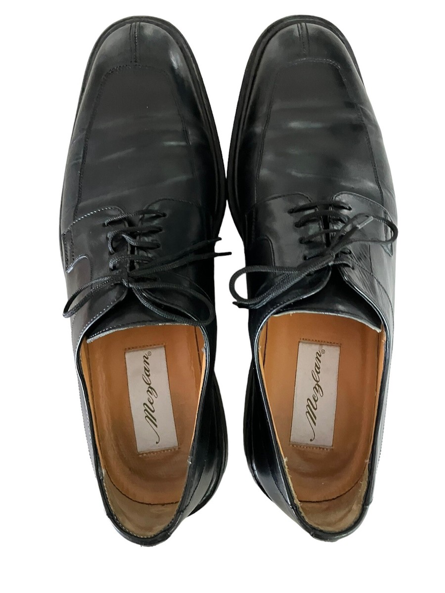 Mezlan Fiore Dress Shoes Oxford Black Leather Lace Up Size 9 M Made in Spain Men main image 4