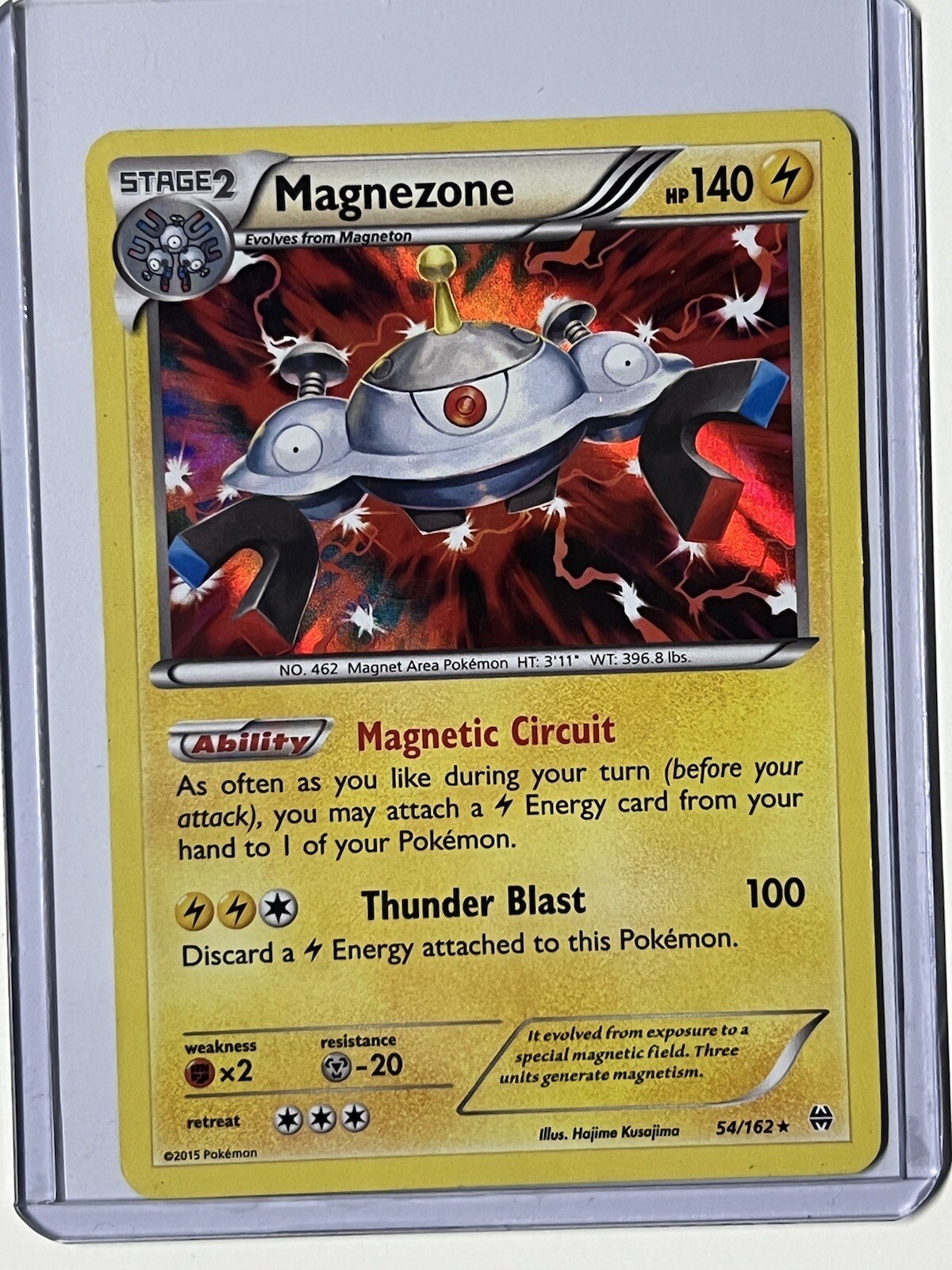 Magnezone 54/162 Pokemon Holo Rare Breakthrough NM