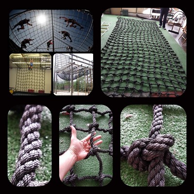 Corde Macramé, Corde Épaisse Grosse Corde En Coton Tressée,10Mm X 15M