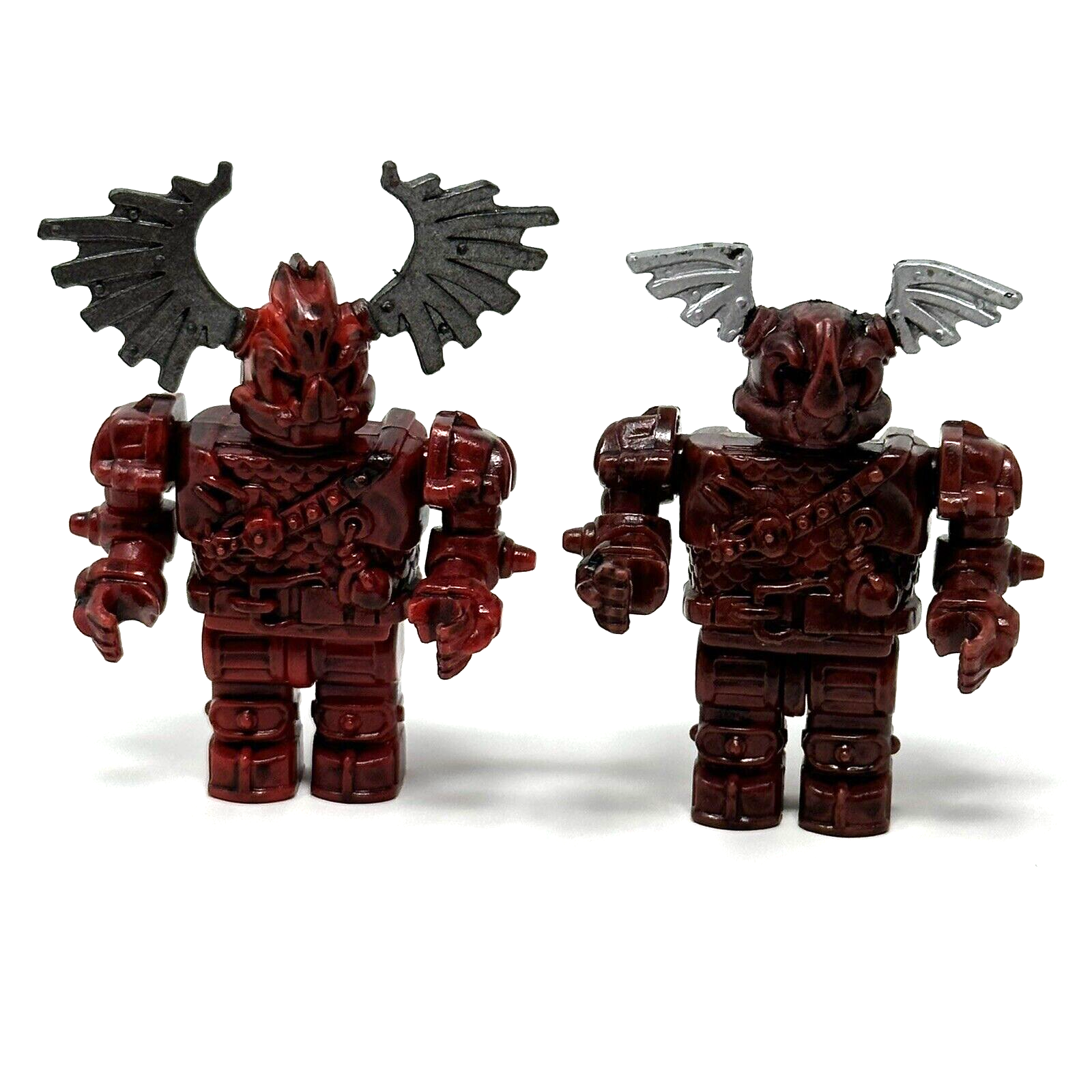 Mega Bloks Fire Ice Dragons 9889 - Portail Du Feu - Presque Complet, Notice Incluse
