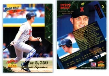 Steve Dunn Autograph, Minnesota Twins, Signature Rookies #15 (1995)