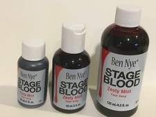 Ben Nye Stage Blood Zesty Mint Flavor SFX XF Theatrical Makeup CHOOSE SIZE