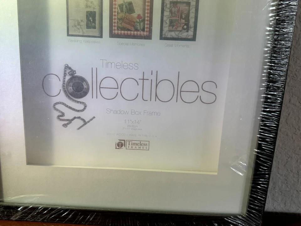 Caja de sombra negra de colección de Timeless Frames - 11" x 14" nueva en paquete Foto 4 de 4