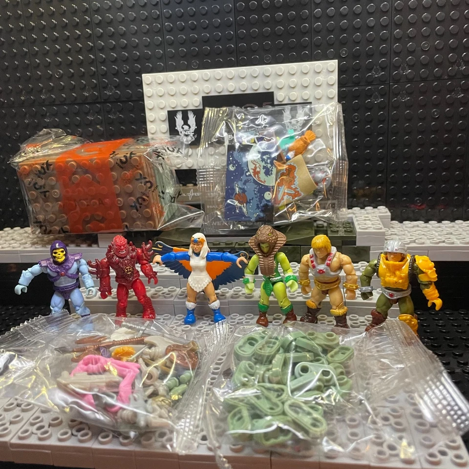 Mega Construx Masters Of The Universe Castillo Grayskull He-Man MOTU figuras lote 6 Foto 2 de 4
