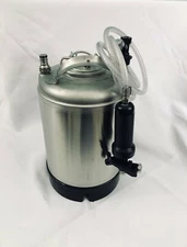 3.0 Gallon Motorless Carbonator with Squeeze Gun Dispenser for Making Seltzer