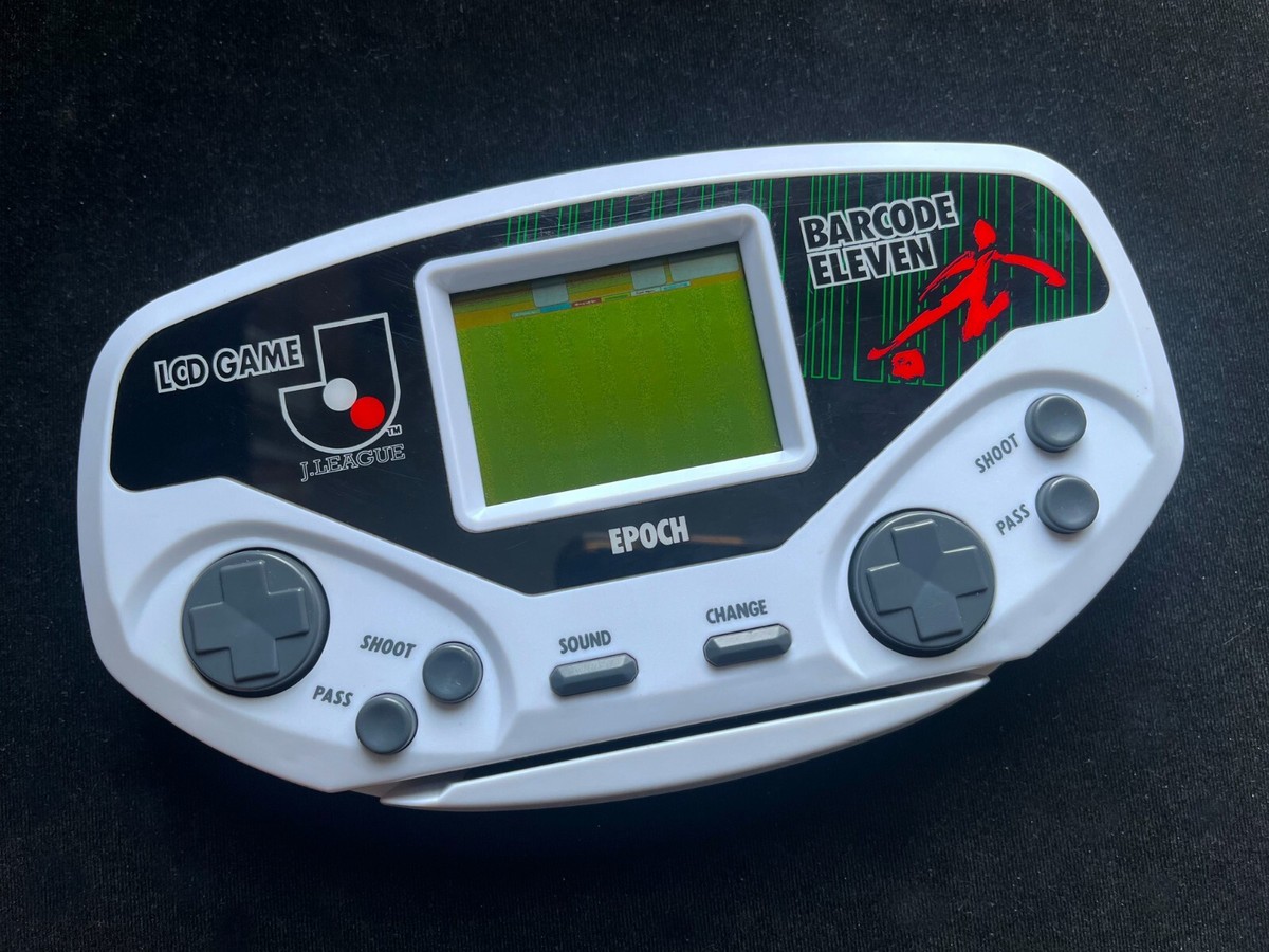 EPOCH LCD GAME【激レア】 EPOCH J.League Official LCD Game Barcode Eleven with Card