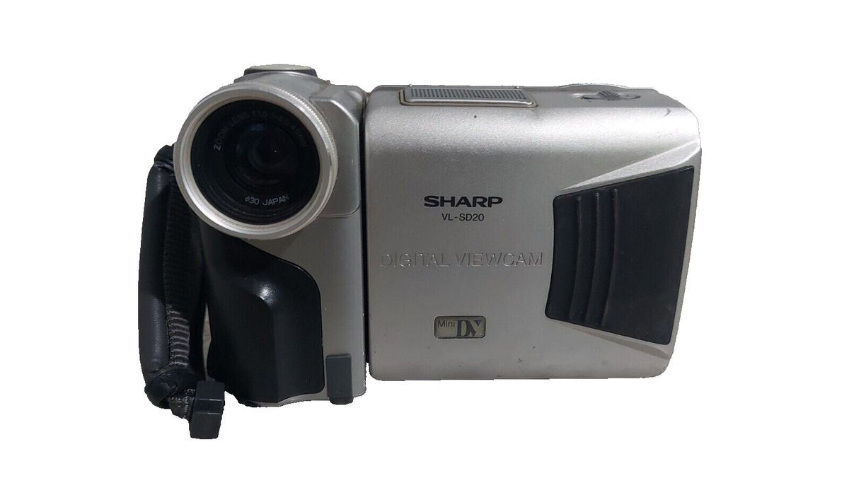 Vintage Sharp VL-SD20U Digital Viewcam Camera Camcorder, no