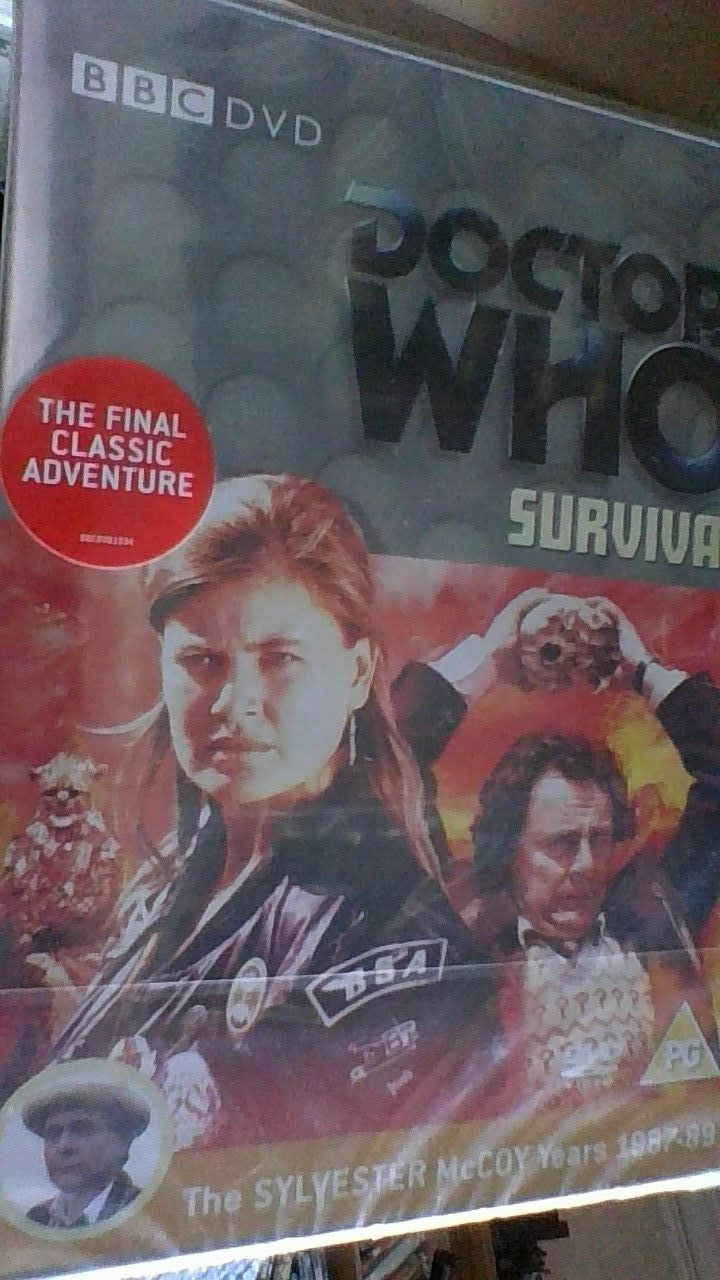Doctor Who - Survival  DVD Sylvester McCoy as Dr Who Sophie Aldred,  2 disc NEW!