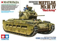 Tamiya Brit. Pz Matilda Mk.Iii/Iv Red Army 1:35 Plastik Model Kit Bausatz 35355