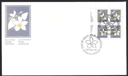 🍁Canada     #787 ULpb    "CANADA VIOLET"     Brand New 1979  First Day Cover