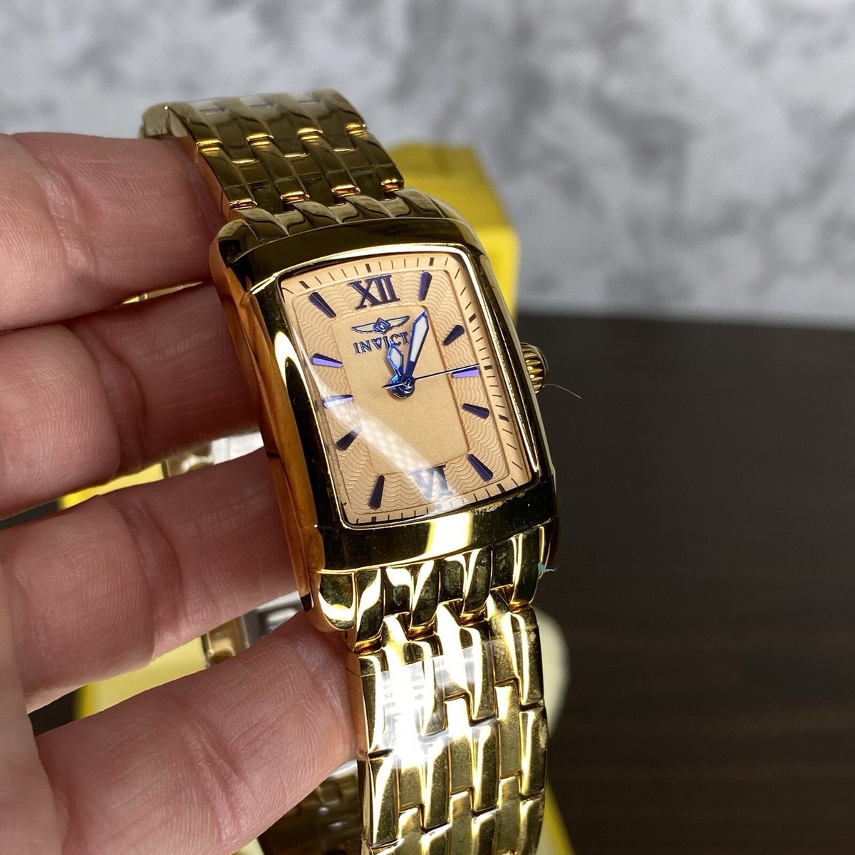 Invicta Angel womens watch gold tone SS new- Model 15375  display picture 1