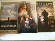VHS Classic Movies Lot of 3 VHS Classic Movies - Hamlet - See Description Titles