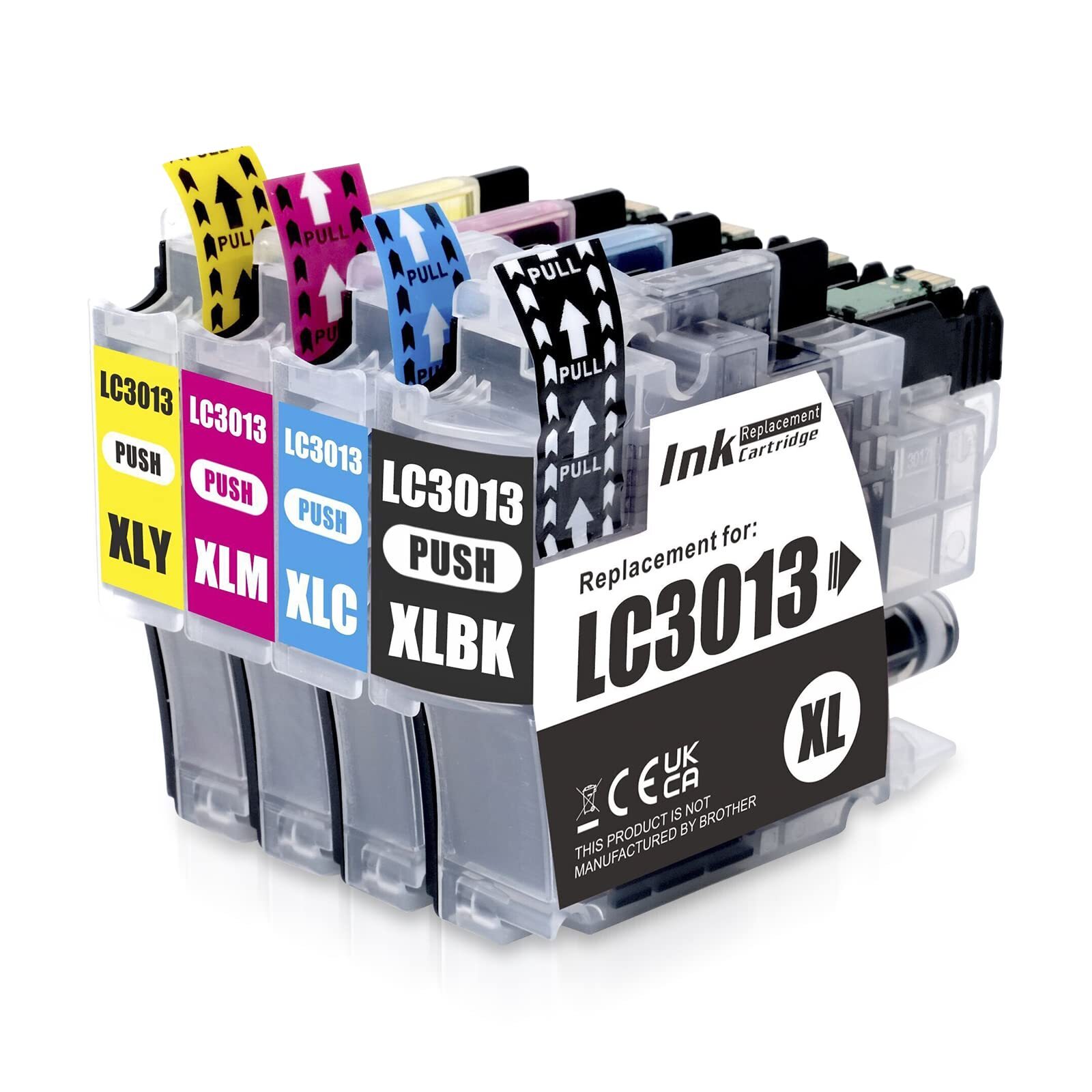 LC3013 8PCS High Yield Compatible Ink Cartridges for Brother MFC-J491DW