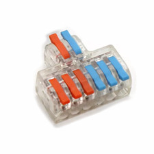 Wago Terminal Cable Connector Wire Compact Conductor Spring Splicing Push in UK