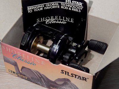 90s' vintage Silstar Shoreline Classic SLC500 baitcasting reel-NOS