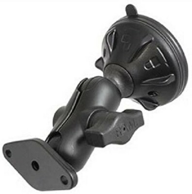 RAM MOUNTS RAM-B-166-2-AU 2.75'' Diameter Twist Lock Suction Cup Windshield Mount
