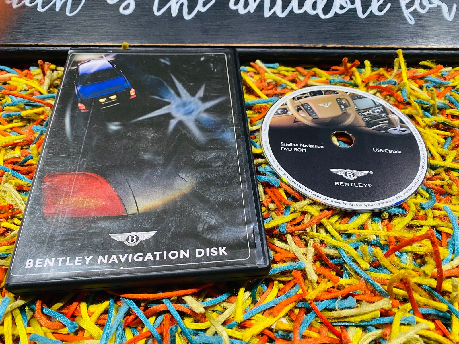 2007 - 2011 BENTLEY CONTINENTAL GT FLYING SPUR NAVIGATION DISC DVD MAP NAVI SAT