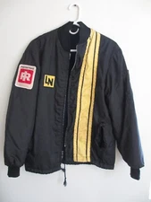 Vintage Lee-Norse LN Coal Mining Company 1980's Zip Jacket Ingersoll-Rand MEDIUM