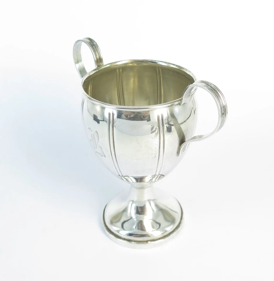 1920-30s M Fred Hirsch Silver Co, Jersey City NJ (MFH) Sterling Silver Trophy - image 3 of 4