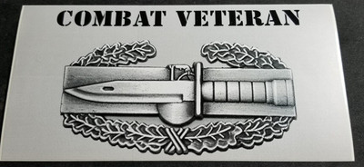 We Are In Trouble Upside Down USA Flag Vinyl Decal Bumper Sticker