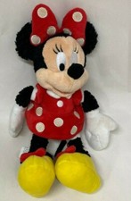 Minnie Mouse Character Plush Doll 12" Disney Parks Disneyland Walt Disney World
