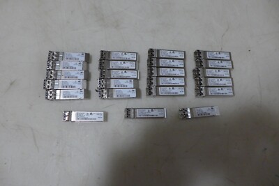 G31 BROCADE 57-1000117-01 FIBER OPTIC TRANSCEIVERS 8G SW LOT OF 23 FREE SHIPPING
