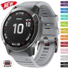 For Garmin Fenix E 8 7 7X 6 6X Pro 5 5X Plus Quick Fit Silicone Watch Band Strap