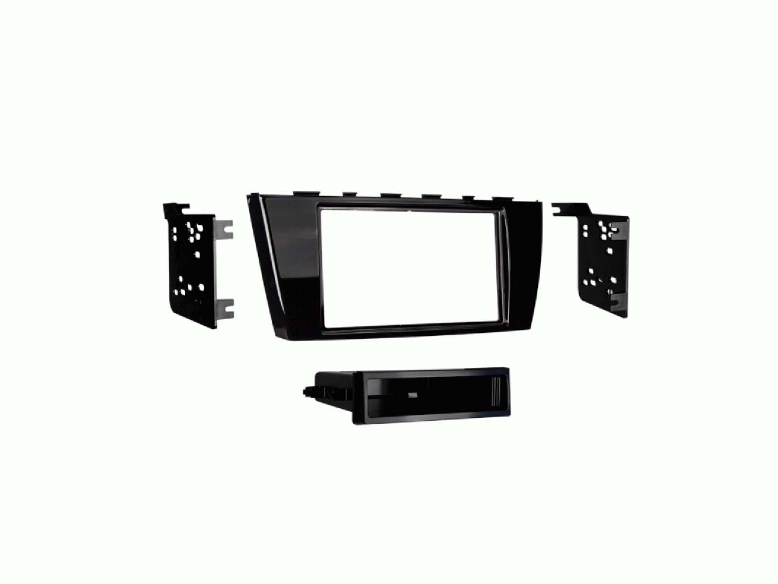 Support autoradio 2 DIN Mitsubishi Mirage pour remplacer l'autoradio d'origine cassé