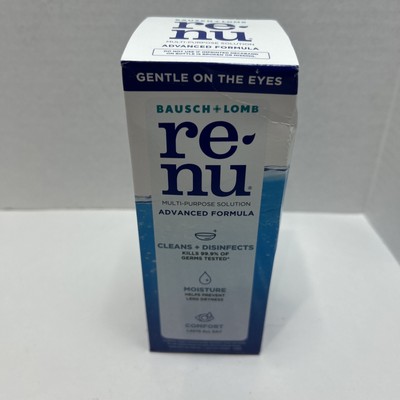 Bausch + Lomb ReNu Multi-Purpose Advanced Formula Solution, 12 oz
