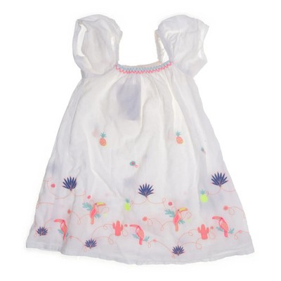 Billieblush, Kleid, Größe: 92, U12573, Weiß/Mehrfarbig, Baumwolle, Mädchen #cqf