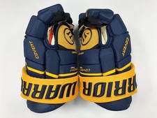 New Warrior Covert Pro 15" hockey gloves senior SR navy yellow custom glove ice