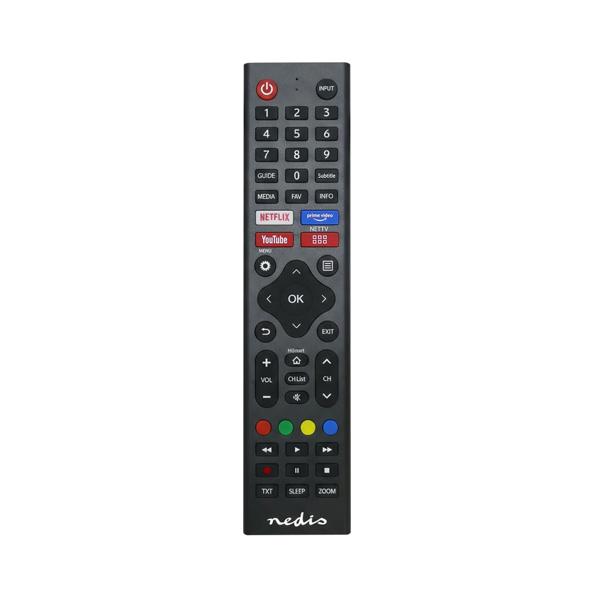 Télécommande de remplacement Nedis pour TV Hi-Sense idéale pour vos soirées streaming en famille