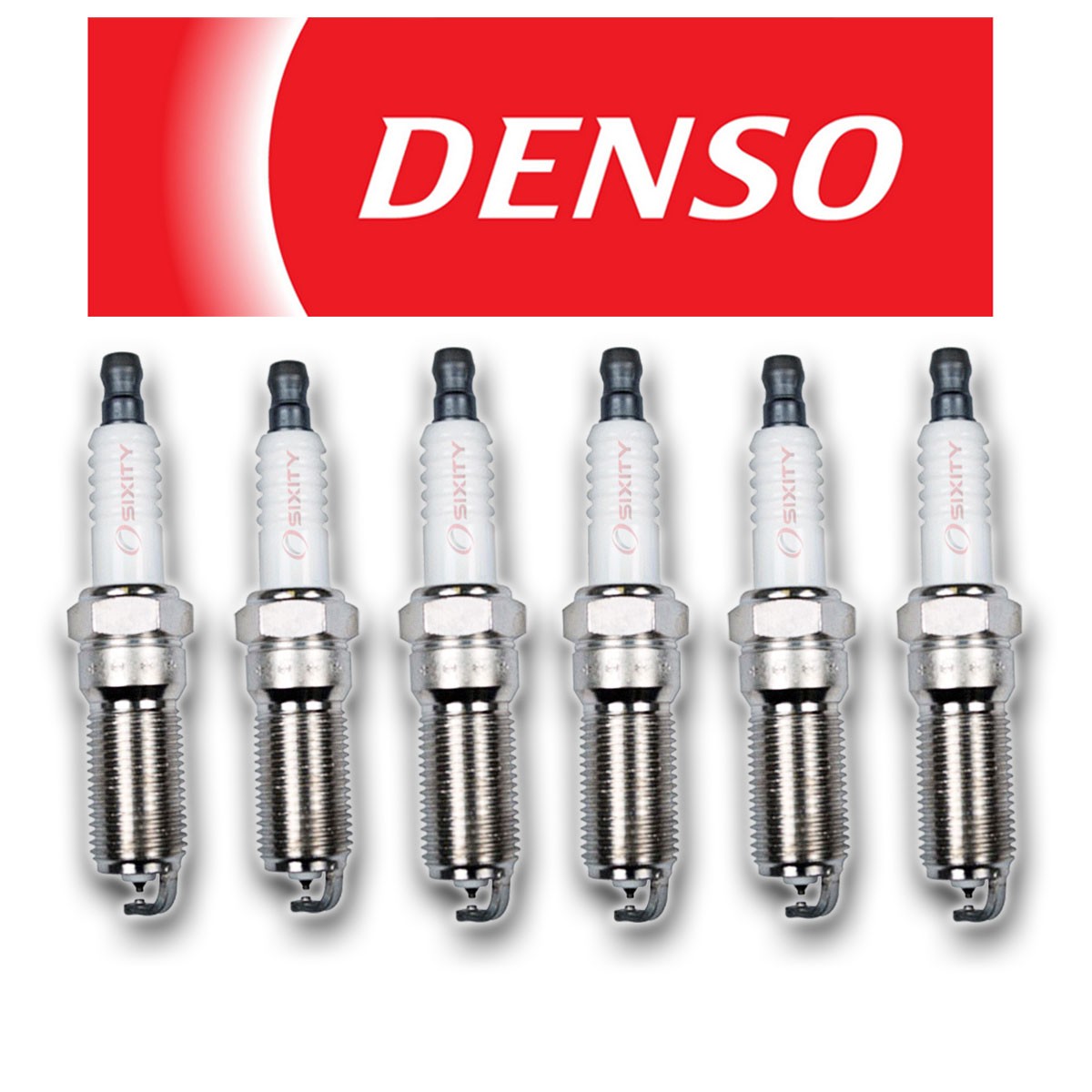 Set of 6 DENSO Platinum TT 4513 PTV16TT Spark Plugs