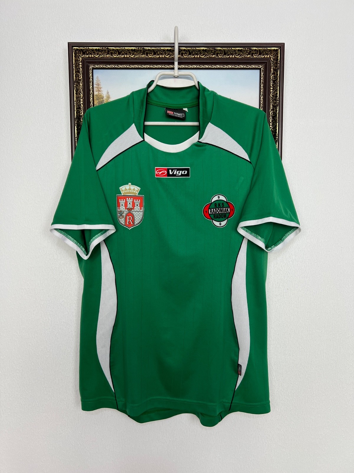 Vintage 2000's Vigo Radomiak Radom Football Shirt Soccer Jersey Trikot Size L