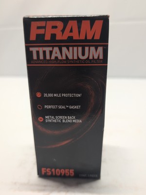 NEW Fram Titanium FS10955 Oil Filter - For Chrysler Dodge Jeep Ram