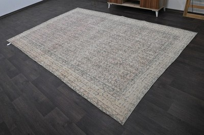 Oushak 7x10,Turkish Rug,vintage,anatolian,PINK,kilim,Bohemian,handmade,wool