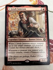 J. Jonah Jameson #0081 MTG Marvel's Spider-Man Magic The Gathering