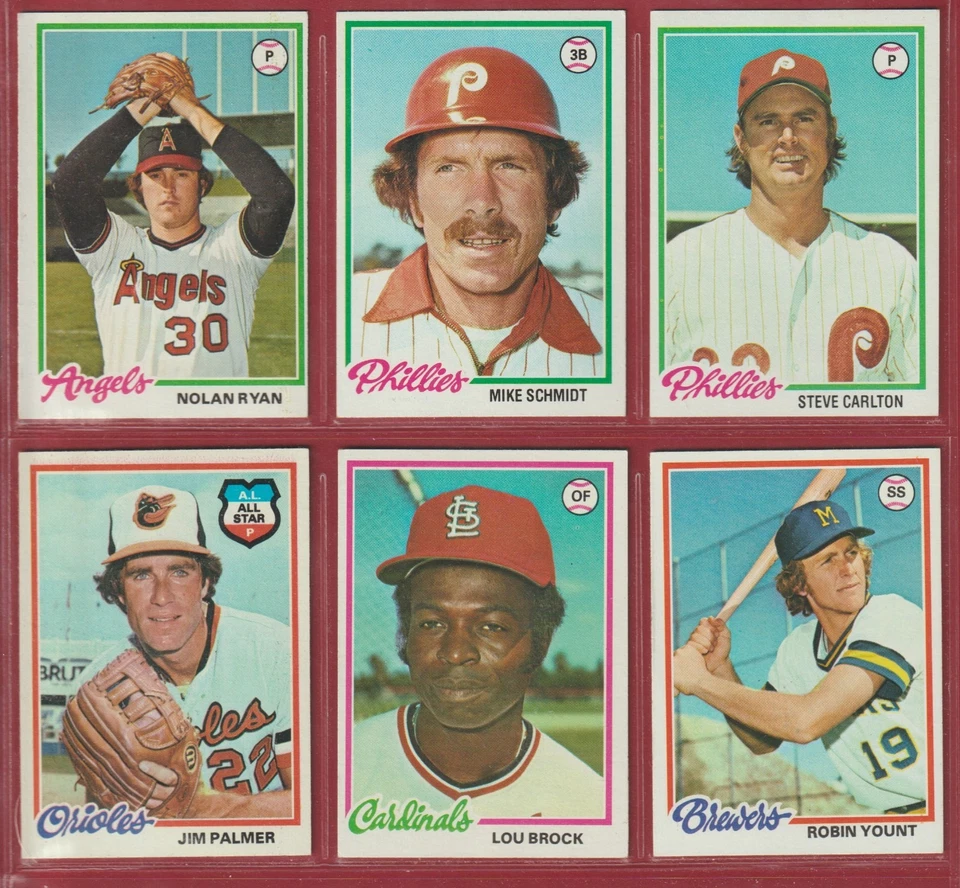 1978 Topps Baseball COMPLETE Set (726) - Eddie Murray Rookie - 316🔥⚾🔥 - Image 3 of 4