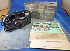 CANON SURE SHOT ZOOM-S 38-60mm AF POINT SHOOT 35mm Film Camera New Battery