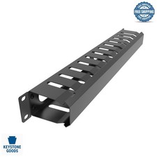 All Metal 1U 19 Inch Server Rack Cable Management System