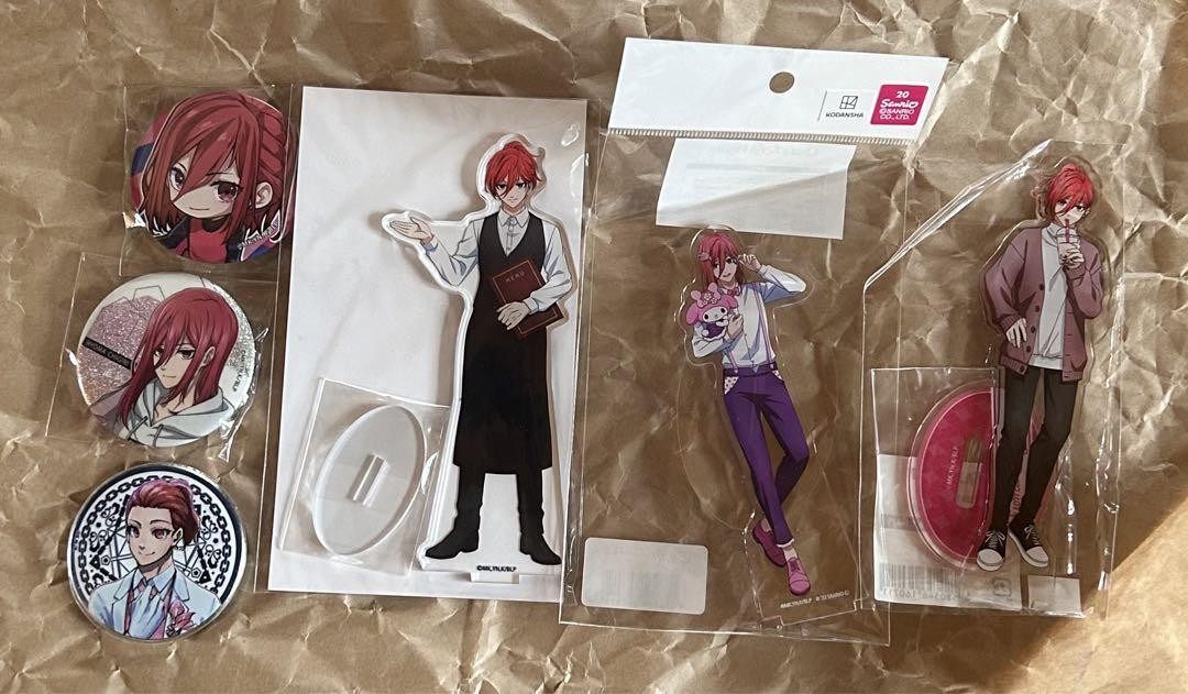 Blue Lock Chigiri Hyoma Acrylic Stand Badge Collectible Tested