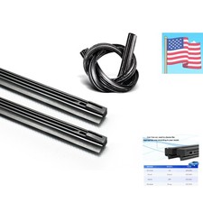 Wiper Blade Refills 22 6mm For Conventional Frame Windshield Wipersset Of 2