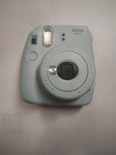 Fujifilm Instax Mini 9 fotocamera pellicola istantanea verde/blu come nuova - TESTATA E FUNZIONANTE