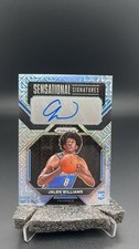 2023-24 Panini Prizm Jalen Williams RC Sensational Signatures Mojo /25 #11602 SC