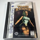 Tomb Raider (Sega Saturn, 1996) CIB Complete w Manual + Reg Card - Tested