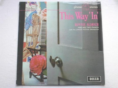Ronnie Aldrich The Way In LP Decca PFS4152 EX/EX 1968 sleeve has handwritten ...