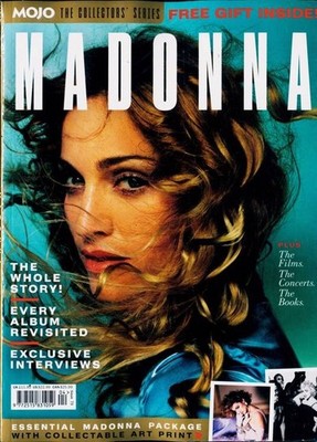 COLLECTORS SERIES MAGAZINE MOJO # 73-MADONNA INC ART PRINT