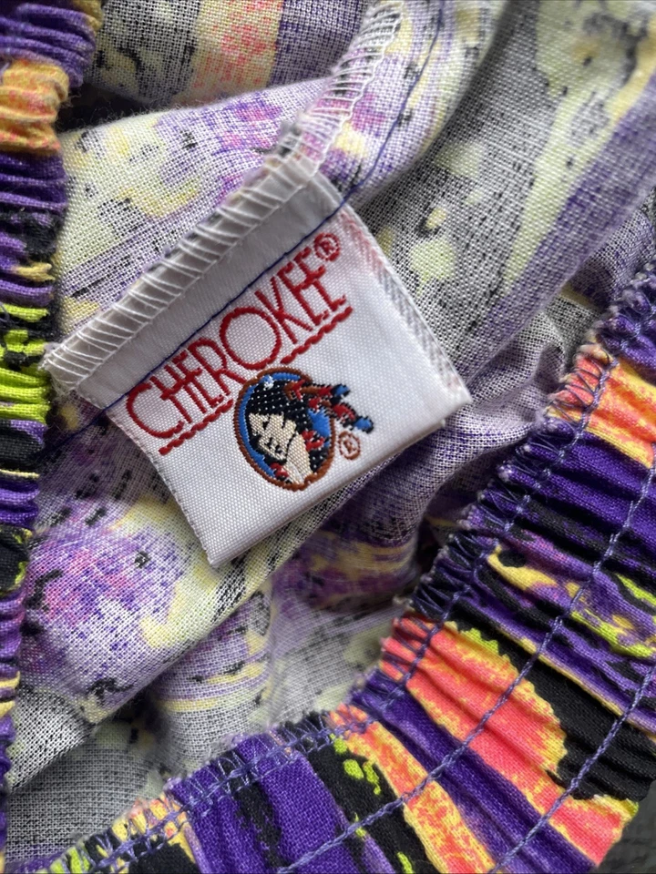 Pantalones Cherokee Baggyz Estilo Juvenil Puff MC Hammer Jogger Estilo Neón Años 90 Talla S Foto 4 de 4