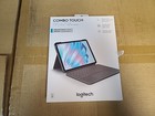 NEW Logitech Combo Touch Keyboard Case iPad Air 11" M2 M3 5th Gen - Oxford Gray