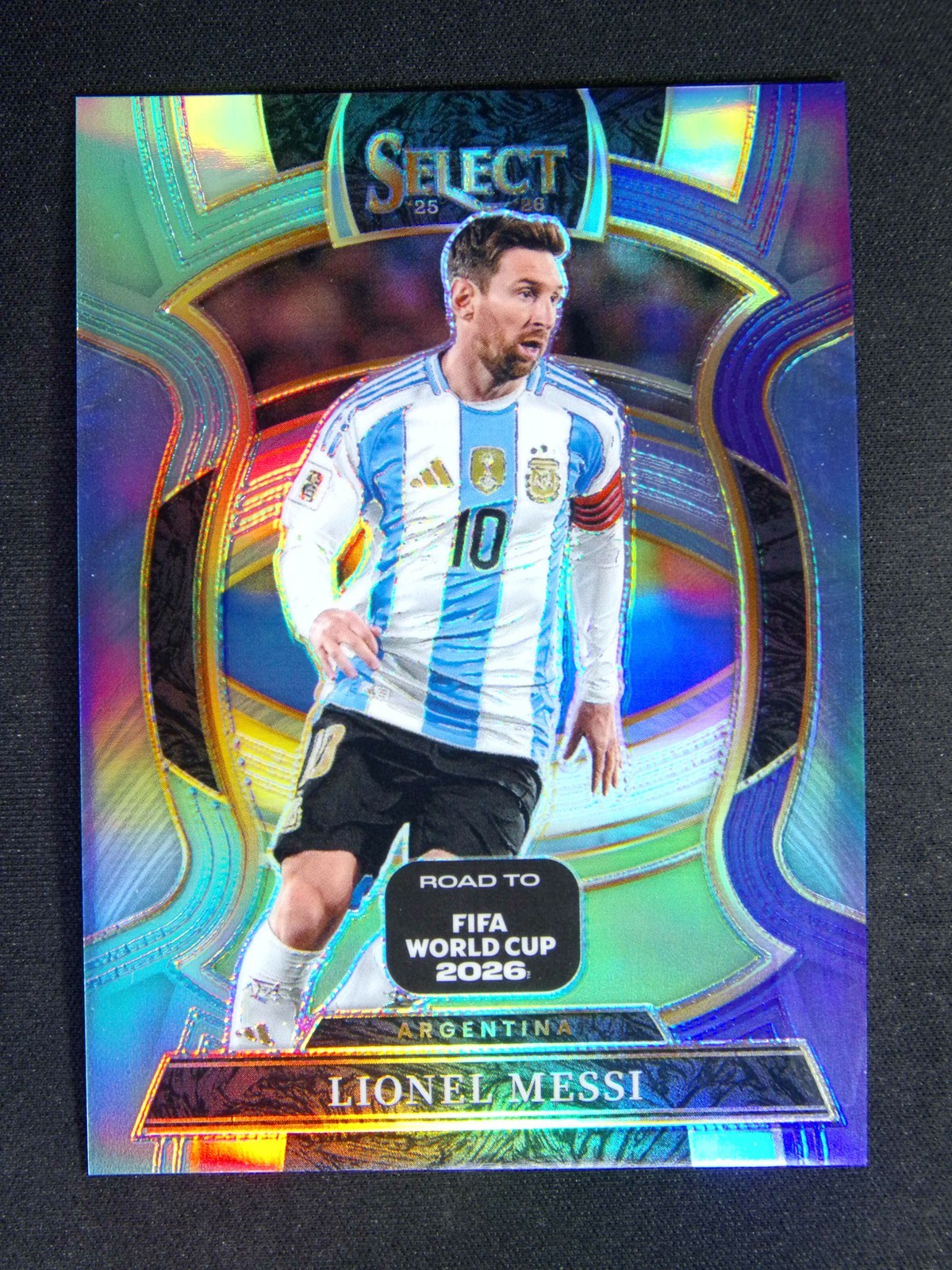 2025-26 Panini Select FIFA World Cup Lionel Messi #56 Argentina Multi-Color view 1